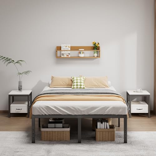 LUMUNANCE Metal Bed Frame King Size, view 7