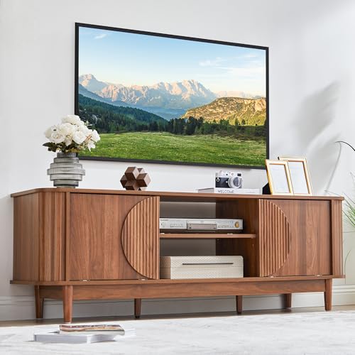 Mid Century Modern TV Stand 60”, view 2