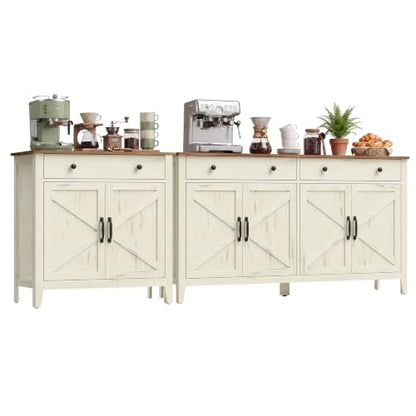 Farmhouse Buffet Cabinet and Coffee Bar Bundle, view 2