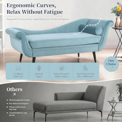 68" Chaise Lounge Chair Indoor, view 6