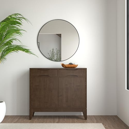 Harper 40" Wide Solid Wood Cabinet in Walnut Brown, view 6