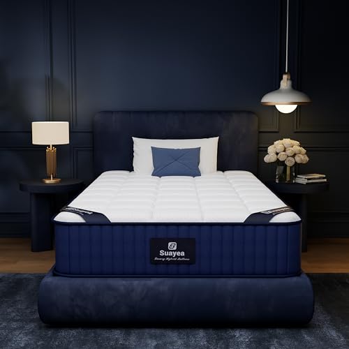 Full Size Mattress, Luxury 8 inch Hybrid Memory Foam Full Mattress in a Box, view 2