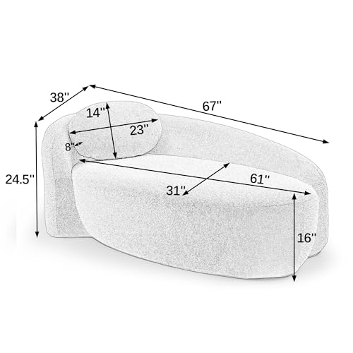 Full Foam Chaise Lounge Chair Indoor, view 3