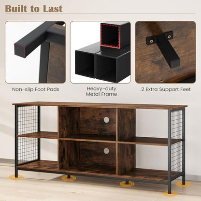 Industrial TV Stand for TVs up to 65 Inch, view 7