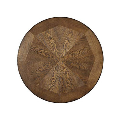 Powell Furniture Franklin Pub Table, Multicolor 36" x 36" x 40"