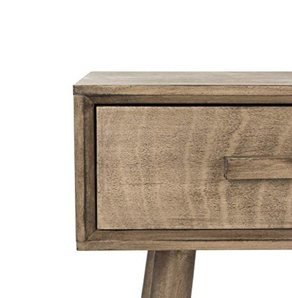 Safavieh Home Albus Mid-Century Modern Chocolate 3-drawer Console Table