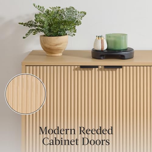 Best Choice Products 2-Door Modern Storage Cabinet, Buffet, Sideboard, view 5