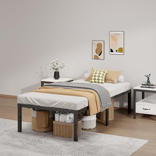 Metal Bed Frame Twin XL Size, view 5