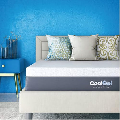 12 Inch Twin Mattress, Cooling Gel Memory Foam Mattress in a Box, view 2