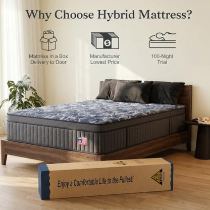 10 Inch Full Hybrid Mattress in a Box, view 7