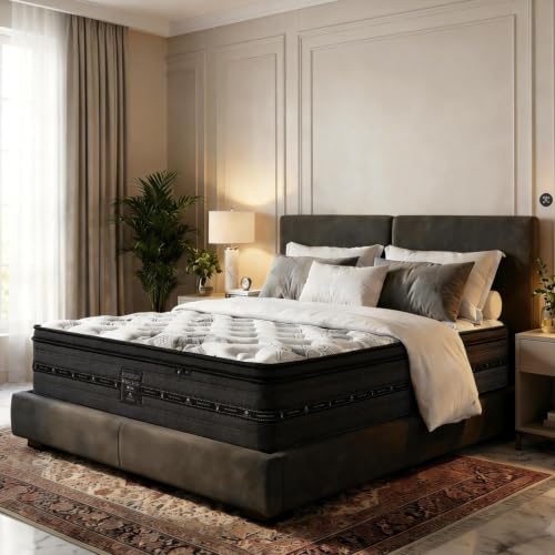 Twin Mattress 12 inch, Hybrid Twin Size Mattress in a Box, view 2