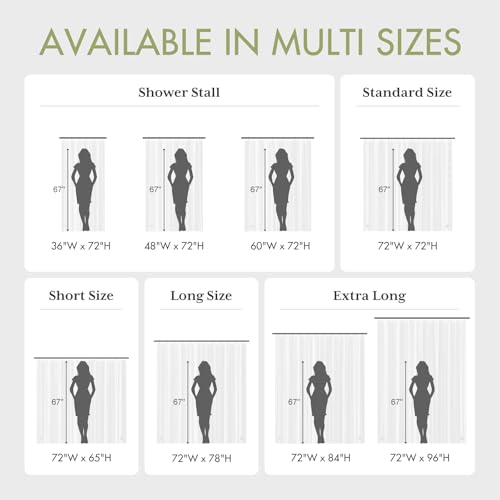 Shower Curtain Liner, 72x72 Clear Shower Curtain Liner, view 7