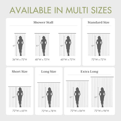 Shower Curtain Liner, 72x72 Clear Shower Curtain Liner, view 7
