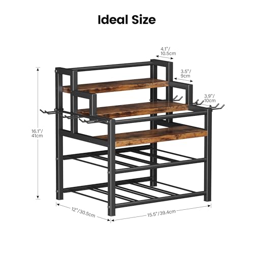 5-Tier Liquor Bottle Display Shelf, Holds up to 20 Bottles, view 3