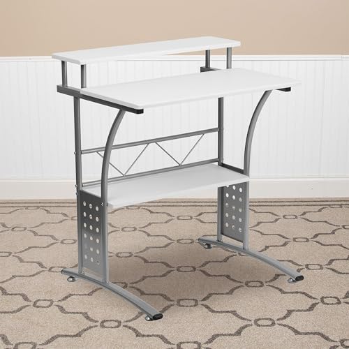 Clifton White Computer Desk 28 Inch