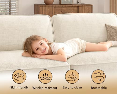 120" Oversized Modular Sectional Sofa, L Shaped Couch Set with 2 Pillows, view 7