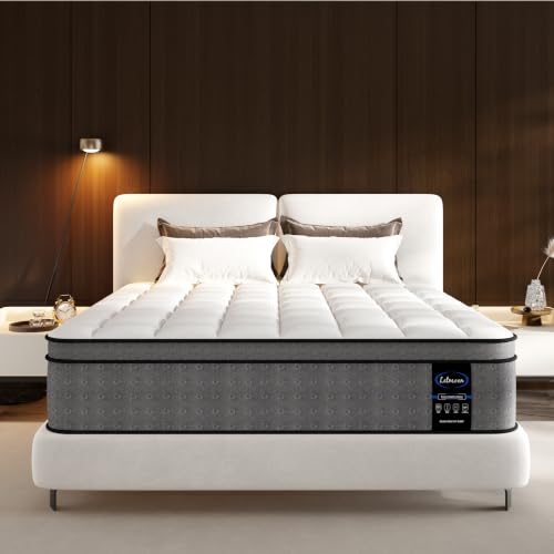 Twin XL Mattress, 12 inch XL Twin Hybrid Cooling Memory Foam Mattress in a Box, view 2