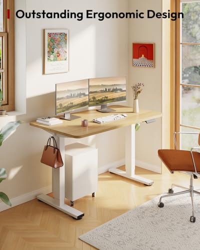 40''x24'' Height Adjustable Electric Standing Desk for Home Office, view 5