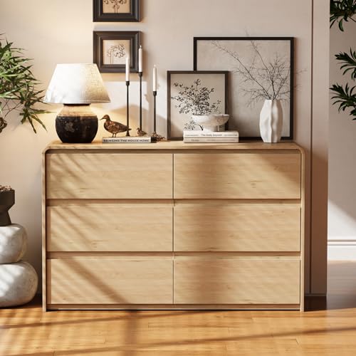6 Drawer Dresser for Bedroom, view 2
