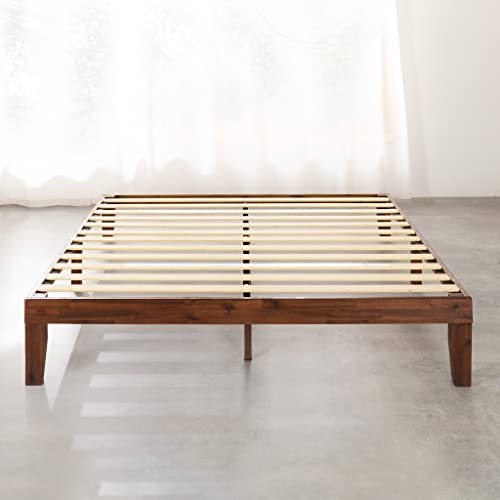 Naturalista Classic Espresso Solid Wood Platform Bed, view 4