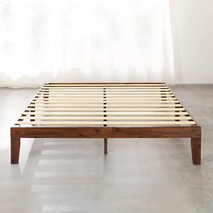 Naturalista Classic Espresso Solid Wood Platform Bed, view 4