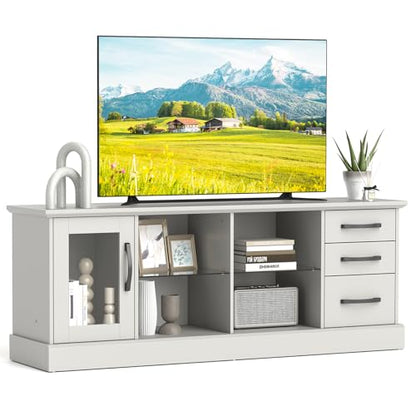 Farmhouse TV Stand for 73 Inch TV, view 2
