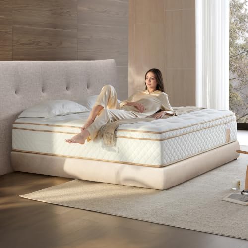 Queen Mattress 12 Inch Hybrid Bedroom Mattress, view 2