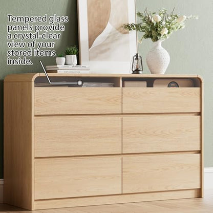 47.2" Dresser with 6 Drawer, view 6