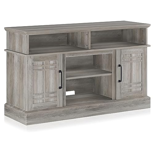 Modern 48" Farmhouse Wood TV Stand & Media Entertainment Center Console Table, view 2