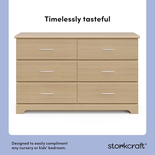 Brookside 6 Drawer Dresser, Driftwood, view 5
