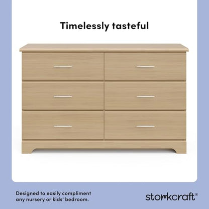 Brookside 6 Drawer Dresser, Driftwood, view 5