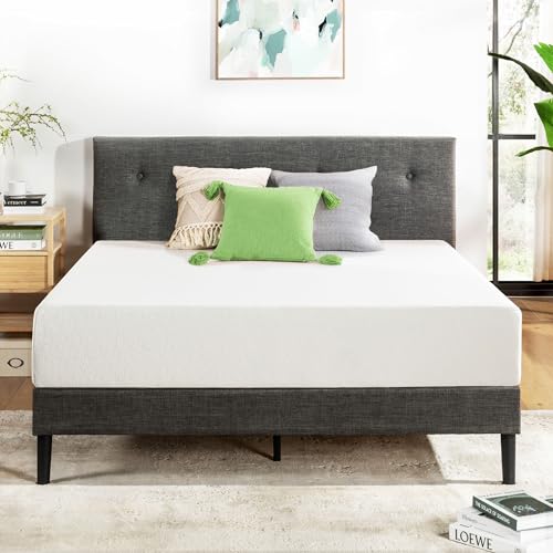 10 inch Queen Mattress Bed-In-A-Box, Green Tea Memory Foam, White, view 5
