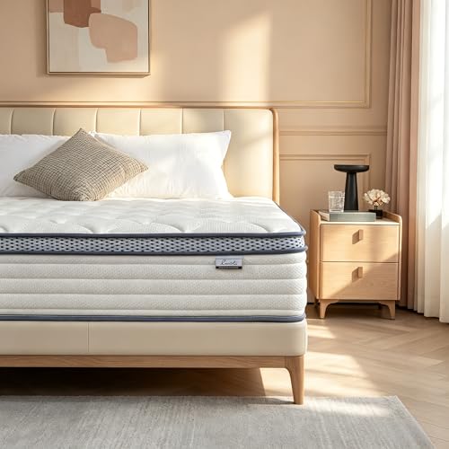 12 Inch Queen Mattress in a Box, Medium Firm Hybrid with Pocket Springs, view 5