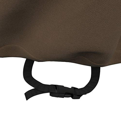 3-Seater Outdoor Patio Furniture Couch Sofa Cover, Waterproof, Anti-UV, Wind Resistant Furniture Protector, Beige/Tan