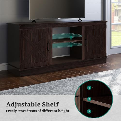 Farmhouse TV Stand for 65 Inch TV, view 6