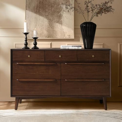 7 Drawer Dresser for Bedroom, view 2