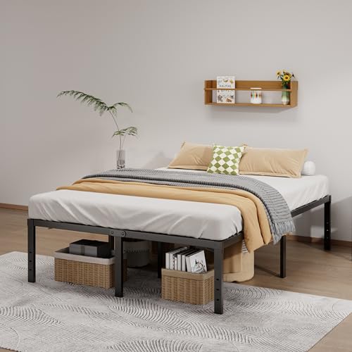 Metal Bed Frame Full Size 18 Inch Platform Bed Frames with Underbed Storage, view 8