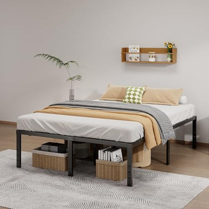Metal Bed Frame Full Size 18 Inch Platform Bed Frames with Underbed Storage, view 8