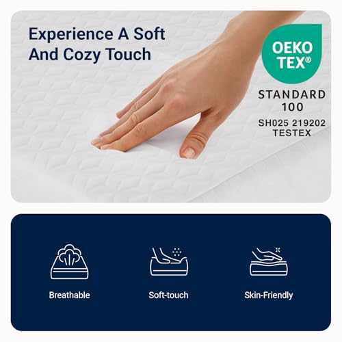 Twin Mattress 8 Inch, Medium Firm Memory Foam Mattress in a Box, view 7