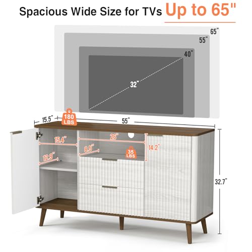 LED TV Stand for 65 Inch TV, view 3