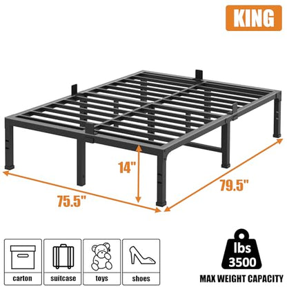 King Bed Frame, view 3