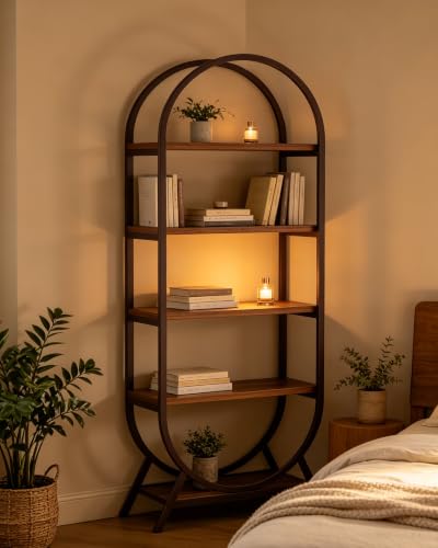 Bookshelf Arched Bookcase, view 4