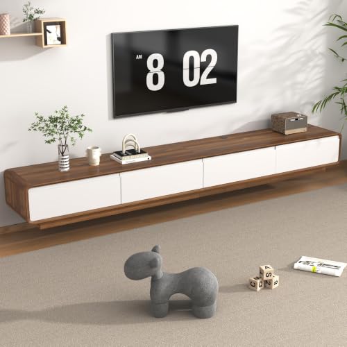 94.5" Minimalist Floating TV Stand for TVs up to 100 Inches, view 2