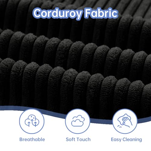 Sectional Cloud Couch, Folding Sofa Bed with Pillow, Fold Out Sleeper Chair