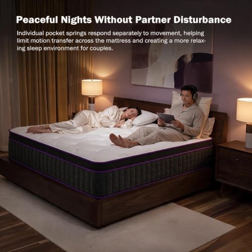 10/12/14 Inch Hybrid Mattress, view 5