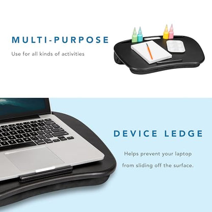 MyDesk Lap Desk – Black, Fits 15.6” Laptops, view 7
