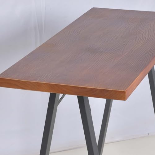 Industrial Rustic 41.3" Height Solid Pine Wood Top Pub Bar Table Bar Height Kitchen Dining Room Table Modern Narrow Long Sofa Table Coffee Table