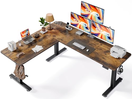 L-Shaped Standing Desk, view 2