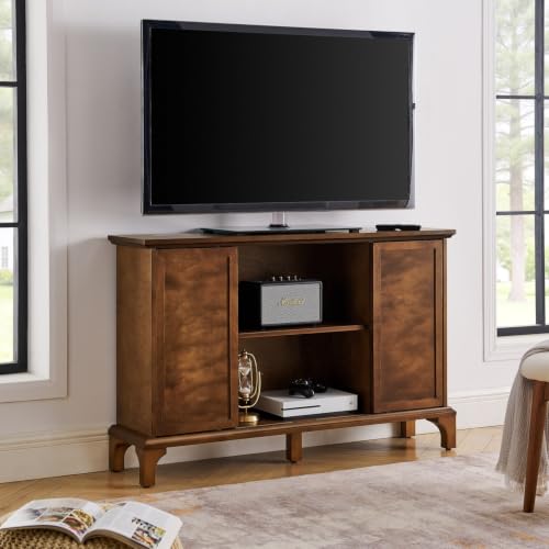 LUMISOL Farmhouse Fluted Sideboard Buffet Cabinet with 2 Sliding Doors, view 7