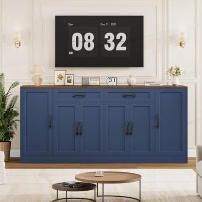 71” Large Buffet Cabinet with Storage, Sideboard Cabinet, view 6